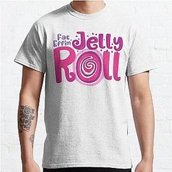 Fat Effin_s Jelly Roll Klassisches T-Shirt RB2707