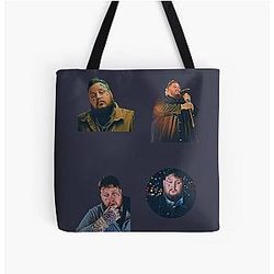 Jelly Roll Stickers / Jelly Roll Sticker Set All Over Print Tote Bag RB2707