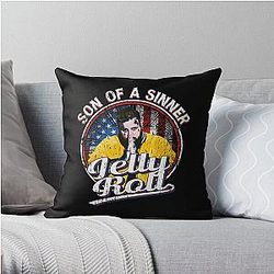 Jelly roll Throw Pillow RB2707