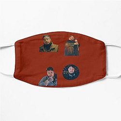 Jelly Roll Stickers / Jelly Roll Sticker Set Flat Mask RB2707