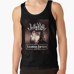 Backroad Baptism Tour, Jelly Roll Tour, Jelly Roll Tank Top RB2707