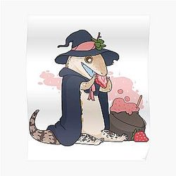 Blue Tongued Skink - Jelly Roll   Poster RB2707