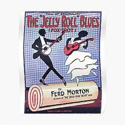 Jelly Roll Blues Poster RB2707