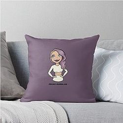 Jenna Marbles Throw Pillow