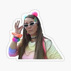 I'm going to write about it in my burn book Jenna Marbles Sticker