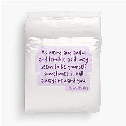 Jenna Marbles Duvet Cover