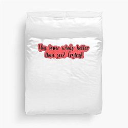 Better than sex Jenna Marbles Duvet Cover