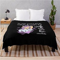 Exactly Who You Jenna Marbles Throw Blanket