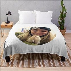 Jenna Marbles Throwing Blankets
