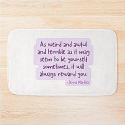 Jenna Marbles Bath Mat
