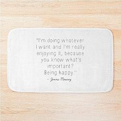 Jenna Marbles Inspirational Bath Mat
