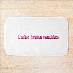 I miss Jenna Marbles Pink Sticker Bath Mat