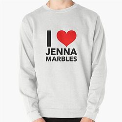 I Heart Jenna Marbles (Black) Pullover Sweatshirt