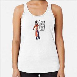 Jenna Marbles I Wanna Be Tall Racerback Tank Top