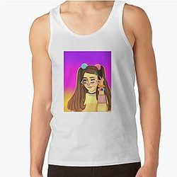 Jenna Marbles Fan Art Colorful Tank Top