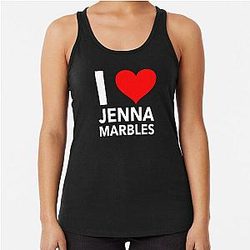 I Heart Jenna Marbles Racerback Tank Top