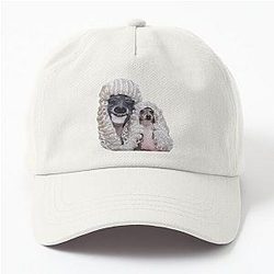 Jenna Marbles and Ceramic Face Paint Dad Hat