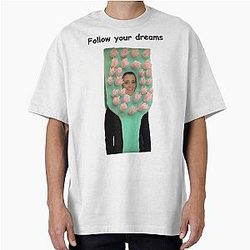 Follow Your Dreams Jenna Marbles Oversized T-Shirt