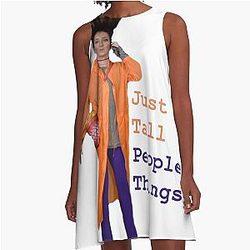 Just Tall Women Jenna Marbles A-Line Dress