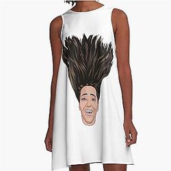 Jenna Marbles - I Want To Be Tall A-Line Dress