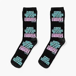 Overwhelmed by Choice Jenna Marbles Socks