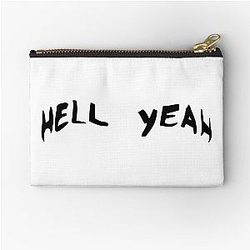 Jenna Marbles Hell Yeah Eyebrows Zipper Pouch
