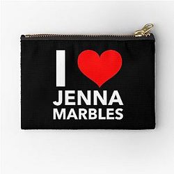 I Heart Jenna Marbles Zipper Pouch