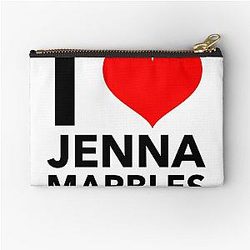 I Heart Jenna Marbles Zipper Pouch