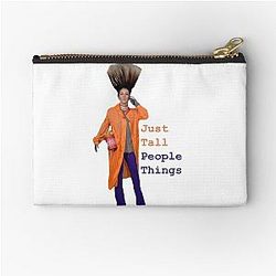 Just Tall People Jenna Marbles Zipper Pouch