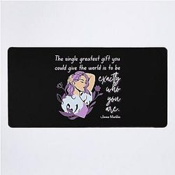 Exactly Who You Are Jenna Marbles Desk Mat