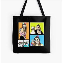 Jenna Marbles Sticker Tote Bag