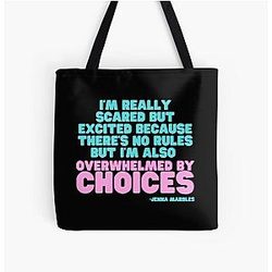 Overwhelmed by Choice Jenna Marbles Tote Bag