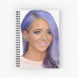 Jenna Marbles Merch Spiral Notebook