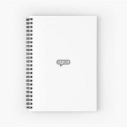 I'm a Virgo - Jenna Marbles Spiral Notebook