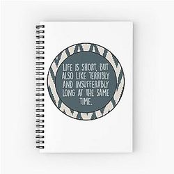 Jenna Marbles Spiral Notebook