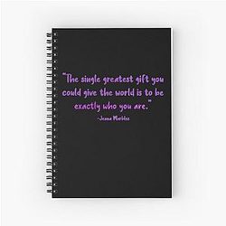 Exactly Who You Are Jenna Marbles Notebook