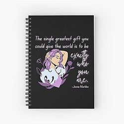 Exactly Who You Are Jenna Marbles Notebook