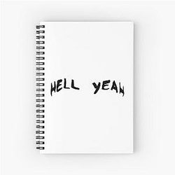 Jenna Marbles Hell Yeah Eyebrows Notebook