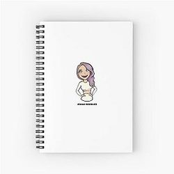 Jenna Marbles Spiral Notebook