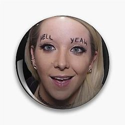 Jenna Marbles Hell Pin