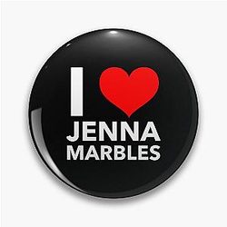 I Heart Jenna Marbles Pin
