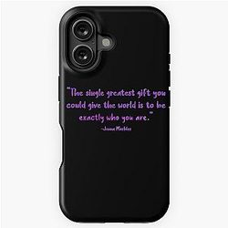 Exactly Who You Are Jenna Marbles iPhone Case