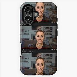 Jenna Marbles Crying Mascara iPhone Tough Case