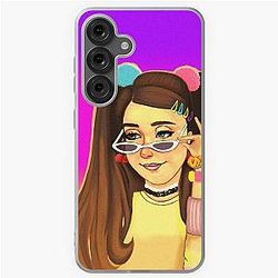 Jenna Marbles Fanart Colorful Samsung Galaxy Soft Case