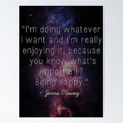 Jenna Marbles Quote Poster