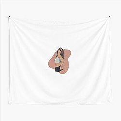 Jennie Kim Fan Art Blackpink Kpop Tapestry