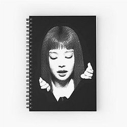 Jennie Ruby Kim Tour 2025 BP Merch Spiral Notebook