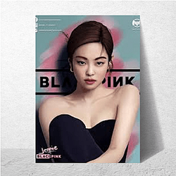 Jenie Kim Blackpink in Design Art Jennie Kim Posters
