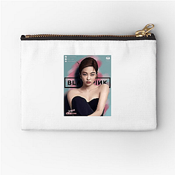 Jenie Kim Blackpink in Design Art Jennie Kim Zipper Pouches