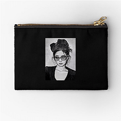 Kim Jennie Fan Art Jennie Kim Zipper Pouches